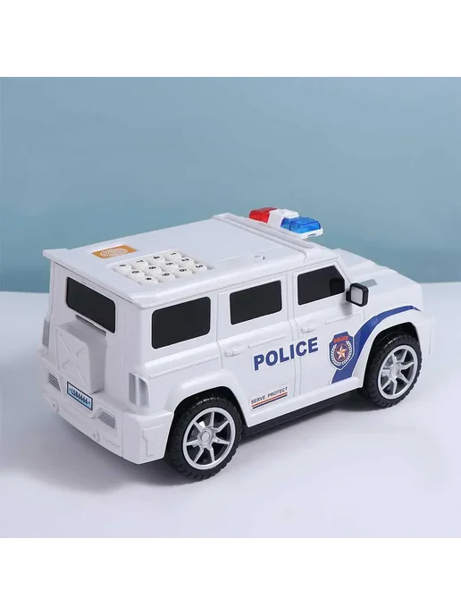 Игрушечный автомобиль Swat White, черный, фото 3