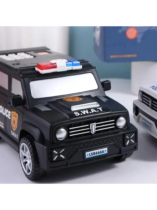 Игрушечный автомобиль Swat White, черный, фото 5
