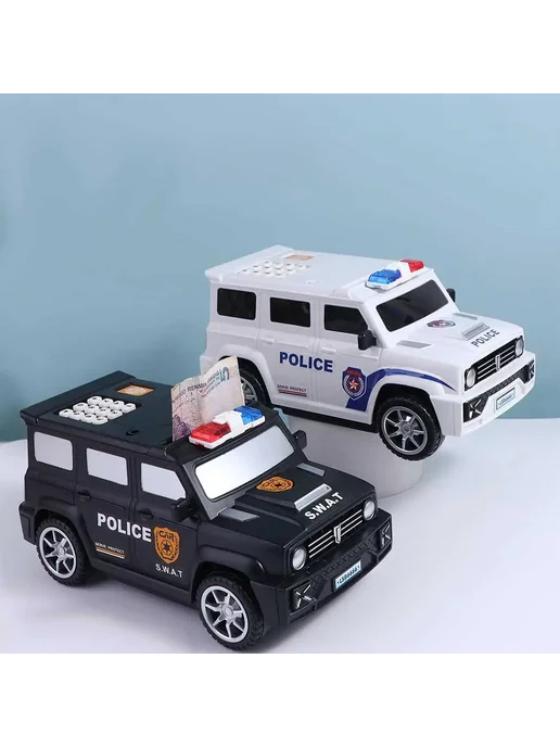 Игрушечный автомобиль Swat White, черный, фото 6