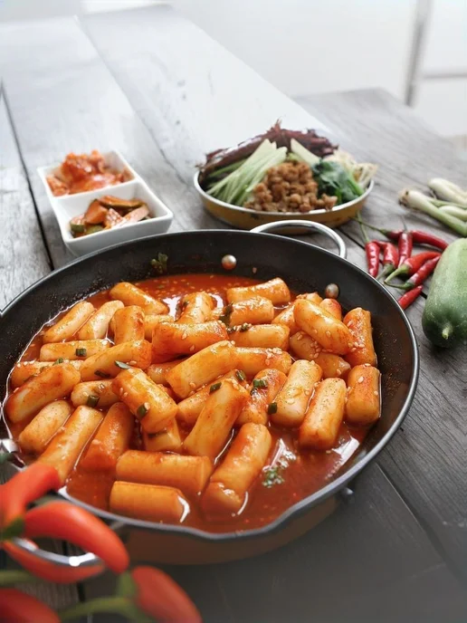 Рисовые палочки Topokki Midori Токпоки Токпокки 500 г, 500 г, фото 8