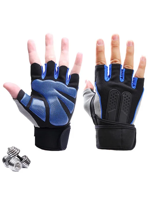 TNINE Перчатки для тяжелой атлетики Черный, Orange gloves, М, черный, фото 2
